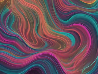 Obraz premium colorful fish and water wave in border 