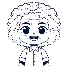 Vector Cute Old Woman Avatar Grandmother Character Illustration Isolated