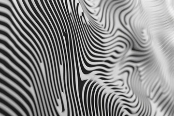 Detailed black and white zebra stripes pattern, suitable for backgrounds or texture use