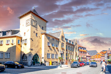 Altstadt, Wernigerode, Deutschland 