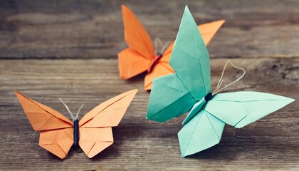 butterfly origami paper
