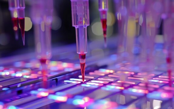 Gene editing tools precisely altering DNA sequences, visualizing the potential of genetic therapies in treating diseases