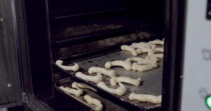 Brazilian starch biscuit called biscoito de polvilho
