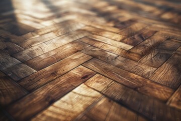 Close-Up of Wooden Floor - obrazy, fototapety, plakaty