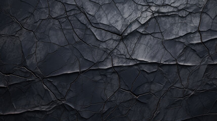 Rock texture with cracks  Black stone 