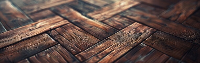 Close Up of Wooden Floor - obrazy, fototapety, plakaty
