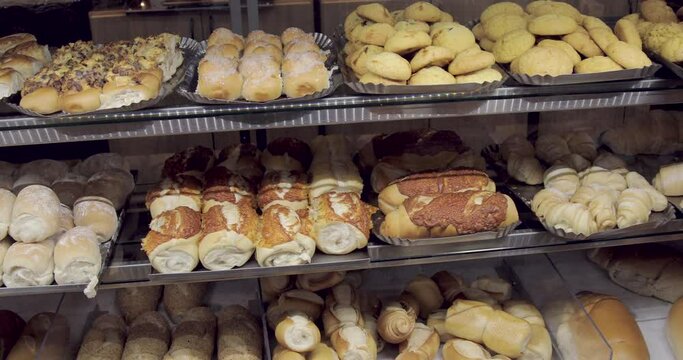 bakery showcase bread