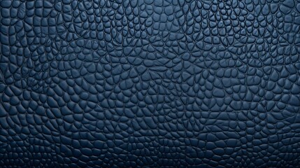 Dark blue leather texture background surface