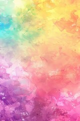 Fototapeta na wymiar Vibrant Rainbow Colored Background