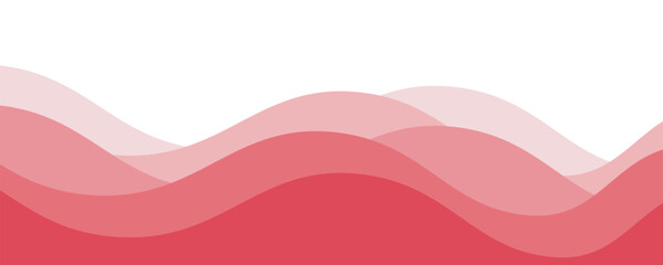 Red wave background wallpaper vector image. Illustration of graphic wave design for backdrop or presentation