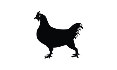 chicken silhouette