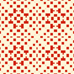 Geometric ornate. Checks, bars, figures seamless pattern. Checkered ornament. Squares, rectangles illustration. Tiles wallpaper. Ethnic motif. Mosaics background. Digital paper. Embroidery print