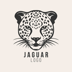 Jaguar face logo Vector Illustration © Hansani