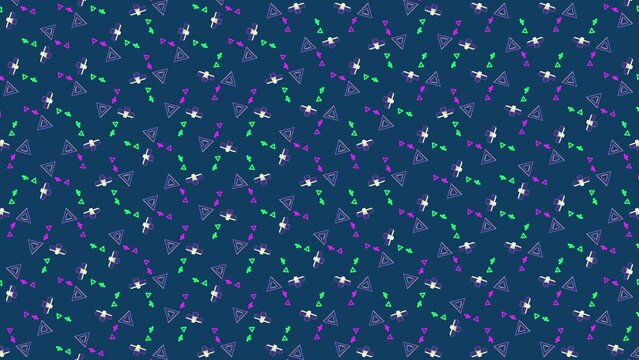 Patterns of geometric shapes. Abstract background 