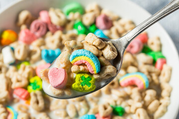 Sweet Sugary Marshmallow Lucky Irish Cereal
