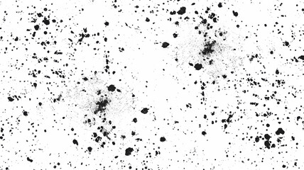 Obraz premium Black Dots Texture on White Background