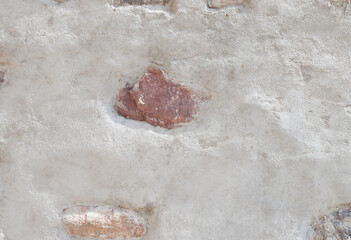 Close-up texture of the wall of an ancient building.