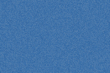 Blue denim material texture. Overlay worn texture stamps with jeans, cotton, fabric, canvas, textile. Blue and white light pattern. Wall surface background. Vector Illustration, eps 10.	
