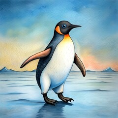 illustration of a penguin
