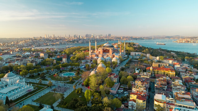 Hagia Sophia and Historical Peninsula in Istanbul