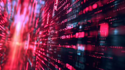 Abstract Digital Code with Streaming Data in Cyberspace