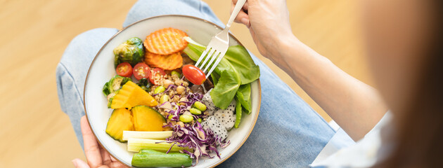wellness lifestyles eat healthy food for good health concept, Close-up meal of vegan food have...