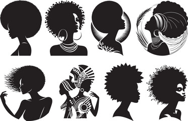 African women vector illustration