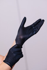 hand in gloves
