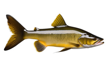 a high quality stock photograph of a single catfish bullhead fish isolated on transparent background