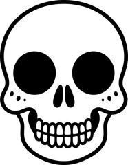skull silhouette