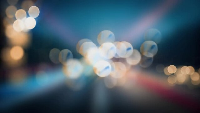 blur highway background with blur lights