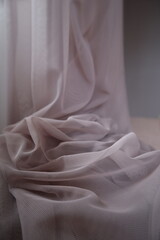 soft pink fabric for background