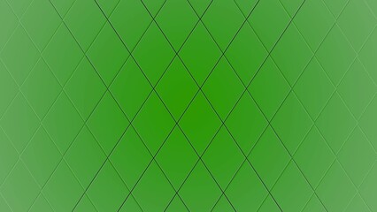 Fototapeta na wymiar Green Abstract Hexagon Flux: Evolving Pattern Animation