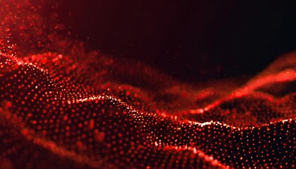 abstract particles dots background banner