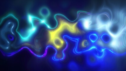 3d render thunderstorm lightning. Computer generated