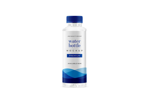 Water Bottle Mockup