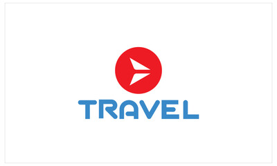 A vintage typography travel icon logo with retro details, representing nostalgia and tradition.