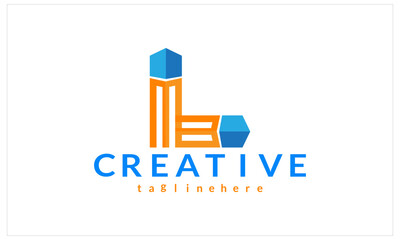 Creative Idea vector logo template. Logo of stylized pencil and light bulb, fits for creative industry, or company that related to developing idea, creativity, inspiration, and concept.
