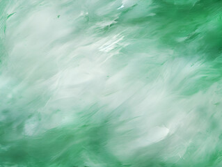 Obraz premium Abstract green and white grey brush oil painting style texture background