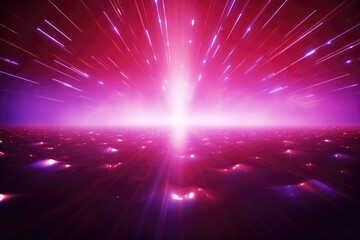 Fototapeta premium Cosmic Burst: Abstract Light Explosion