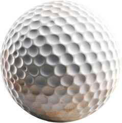 Close Up of a Golf Ball