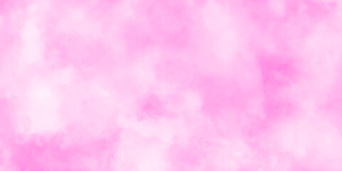 Abstract watercolor pink texture with splashes. Pink background with focus and shiny clouds. 