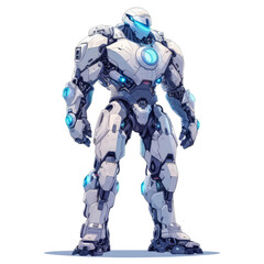 Fototapeta premium 3d render of a robot