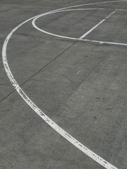urban basketball court © Charles Ellinwood