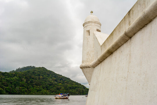 Brazilian Fort "S&atilde;o Jo&atilde;o" Bertioga