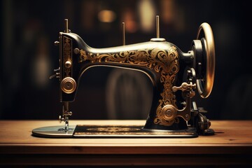 Vintage Sewing Machine.