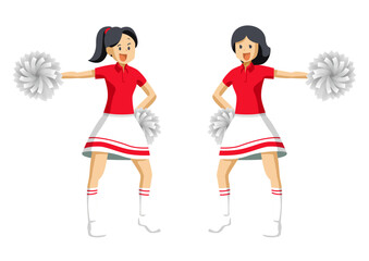 チアリーダー／チアガール