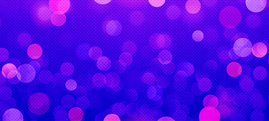 Blue widescreen bokeh background for Banner, Poster, Celebrations and various design works