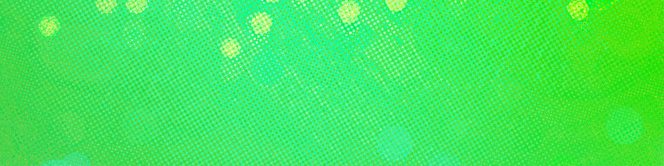 Green panorama bokeh background for Banner, Poster, Celebrations and various design works