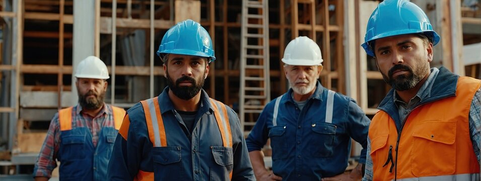 Group of workman,labor day